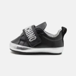 MOSCHINO Unisex - Babyschoenen - Black/Silver