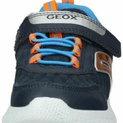 Geox Sneakers Laag - Navy Silver -Stijl Schoen Verkoopwinkel 07f53edb16fd48878f4f0833d4199e87