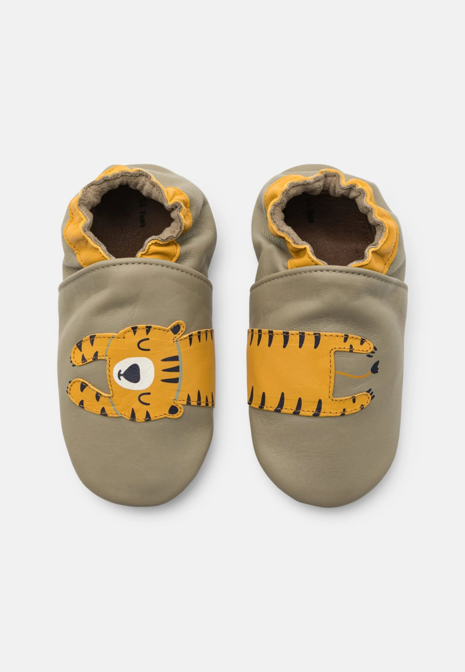 ROBEEZ Tiger Nap - Geboortegeschenk - Kaki 6 ROBEEZ Tiger Nap - Geboortegeschenk - Kaki - Afbeelding 4