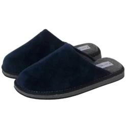 De Tejido Suave - Pantoffels - Azul Marino -Stijl Schoen Verkoopwinkel 0c65882ee5944447b7e4769c9d3e3f81