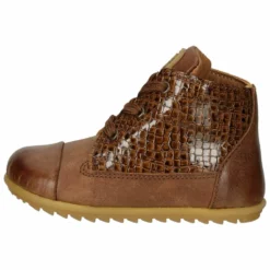 Babyschoenen - Cognac Animal