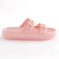 Next Chunky Double Strap- Badslippers - Blush Pink -Stijl Schoen Verkoopwinkel 12bfc2526fa24bb496c8cde951337441