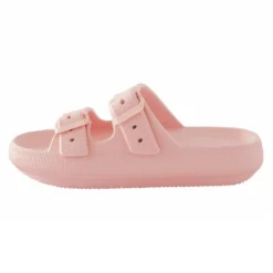 Next Chunky Double Strap- Badslippers - Blush Pink