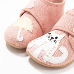 Living Kitzbühel Babyklett Katze & Regenschirm - Babyschoenen - Dark Rose -Stijl Schoen Verkoopwinkel 1f6caacca70f44a78dbe101b244213fe