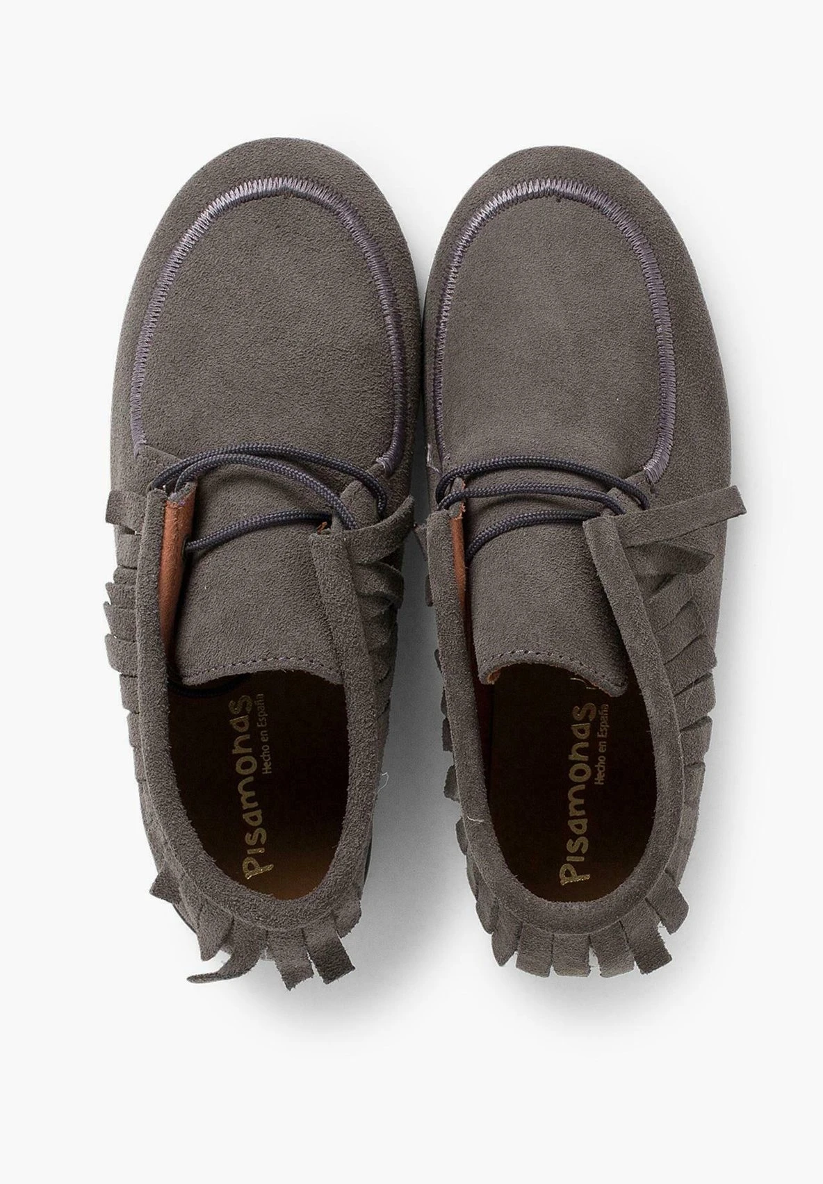 Veterboots - Gris 5 Veterboots - Gris - Afbeelding 3