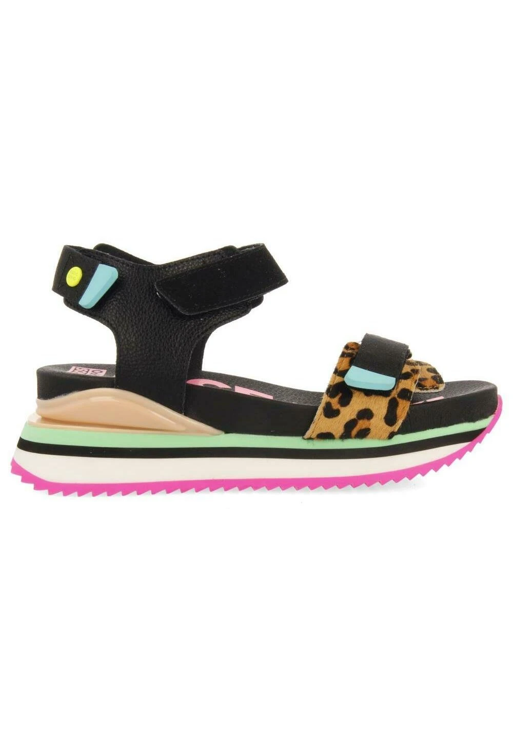 Gioseppo Baldim - Sandalen Met Sleehak - Black 3 Gioseppo Baldim - Sandalen Met Sleehak - Black