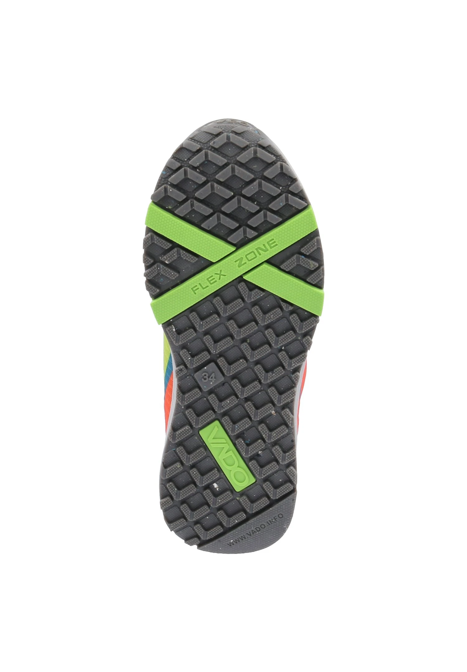 Vado Sky Trail - Sneakers Laag - Orange 6 Vado Sky Trail - Sneakers Laag - Orange - Afbeelding 4