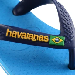 Havaianas Brasil Logo Ii - Teenslippers - Turquoise Navy Blue -Stijl Schoen Verkoopwinkel 289c117ee1f145088cce28abcae6022f scaled