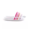 Next Stripe Touch Fastening Standard - Badslippers - White Pink