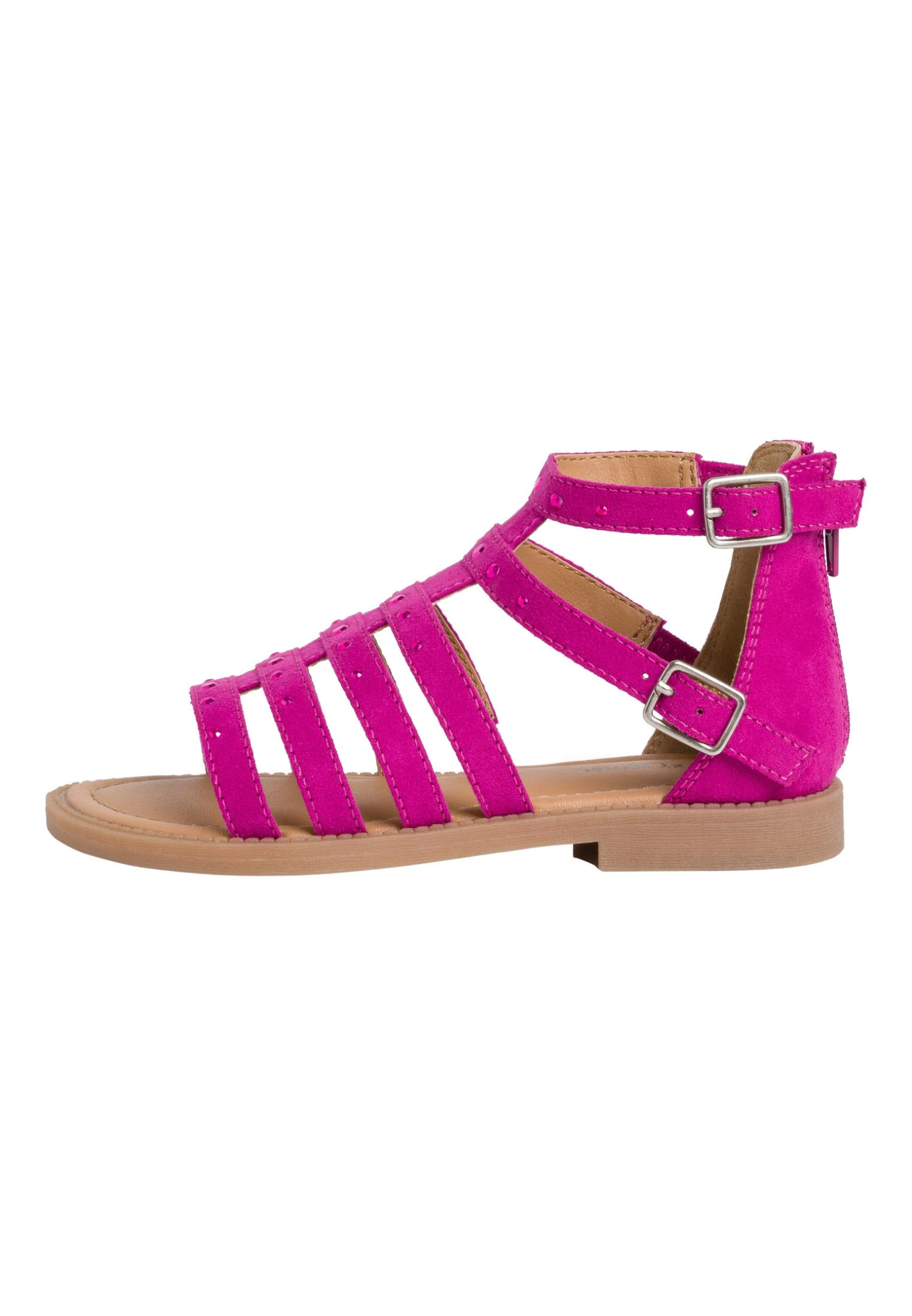 S.Oliver Sandalen Met Enkelbandjes - Fuxia 3 S.Oliver Sandalen Met Enkelbandjes - Fuxia