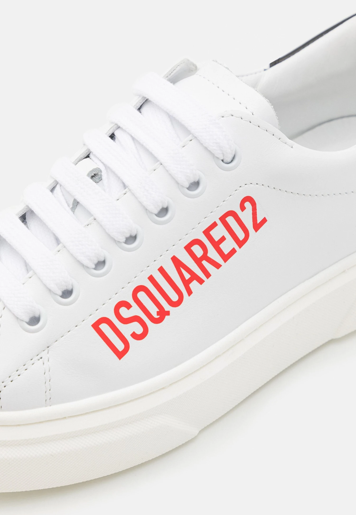 DSQUARED2 Unisex - Sneakers Laag - White/Black/Red 8 DSQUARED2 Unisex - Sneakers Laag - White/Black/Red - Afbeelding 6