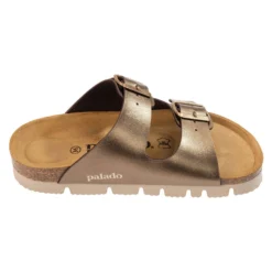 Korfu - Pantoffels - Bronze -Stijl Schoen Verkoopwinkel 36e24e2aa5544c43bf53957f81246b06