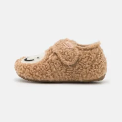 Living Kitzbühel Babyklett Smiley Unisex - Pantoffels - Camel
