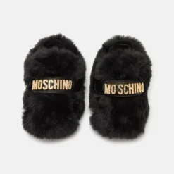 MOSCHINO Unisex - Babyschoenen - Black/Gold -Stijl Schoen Verkoopwinkel 469dab528e66468e9a9b0cf3bf3e46e4 scaled