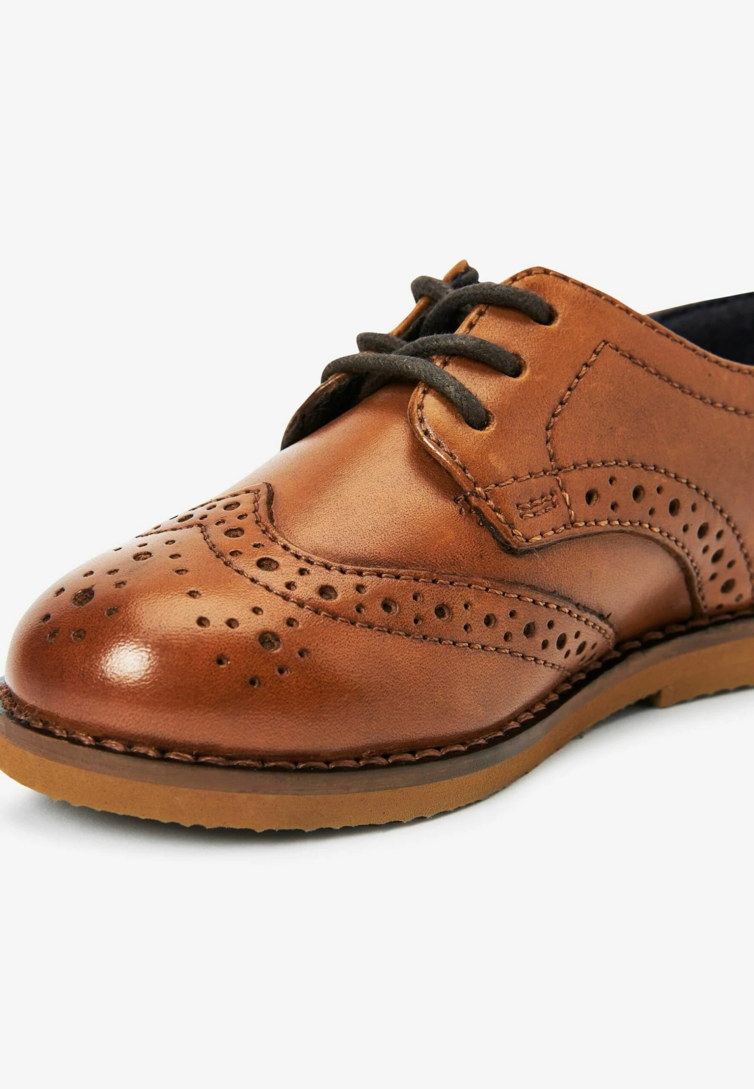 Next Brogues - Babyschoenen - Tan Brown 6 Next Brogues - Babyschoenen - Tan Brown - Afbeelding 4