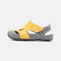 Jordan Flare Unisex - Badslippers - Topaz Gold/Cement Grey/Tech Grey/Light Graphite