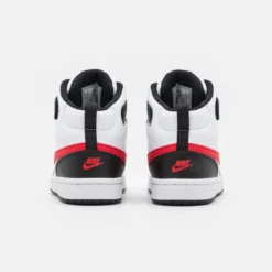 Nike Sportswear Court Borough Mid Unisex - Sneakers Hoog - White/University Red/Black -Stijl Schoen Verkoopwinkel 57dd5d04c92b429a9fb847a8febfcfec scaled