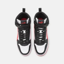 Puma Game Jr Unisex - Sneakers Hoog - White/For All Time Red/Black/Gold -Stijl Schoen Verkoopwinkel 58453c33860a41b1ab472601e8fa2f9c scaled