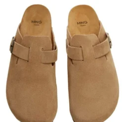 Mango Kids Biot - Clogs - Średni Brązowy -Stijl Schoen Verkoopwinkel 603d7090bef64df295ac8fede9ec5315