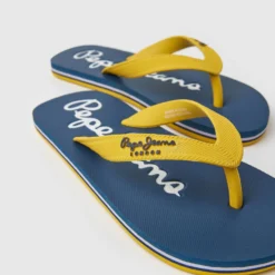 Pepe Jeans Bay Beach Basic B - Teenslippers - Navy -Stijl Schoen Verkoopwinkel 6093b1fa14c642f1849da203640d3f53