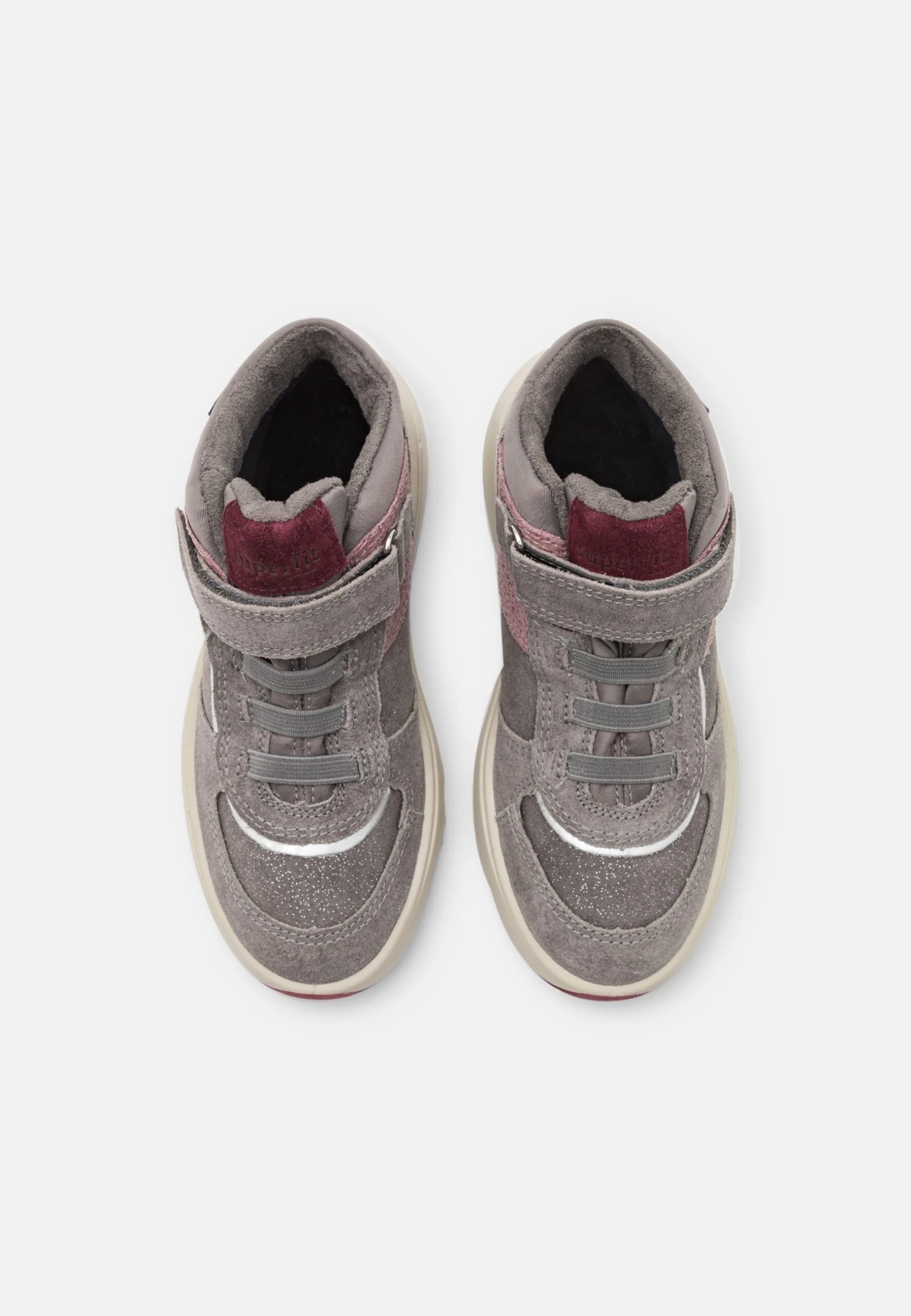 Superfit Melody - Sneakers Hoog - Grau/Rot 5 Superfit Melody - Sneakers Hoog - Grau/Rot - Afbeelding 4