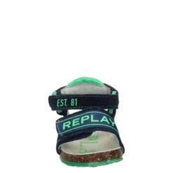 Replay Birky - Sandalen - Blauw -Stijl Schoen Verkoopwinkel 6702dca9ff554e31bac2305781dd2e83