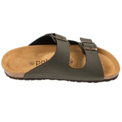 Korfu - Pantoffels - Olive -Stijl Schoen Verkoopwinkel 675ff16ae96d47eebd72216e9104489d