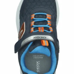 Geox Sneakers Laag - Navy Silver -Stijl Schoen Verkoopwinkel 676b66695227463b999a37f80dacc958
