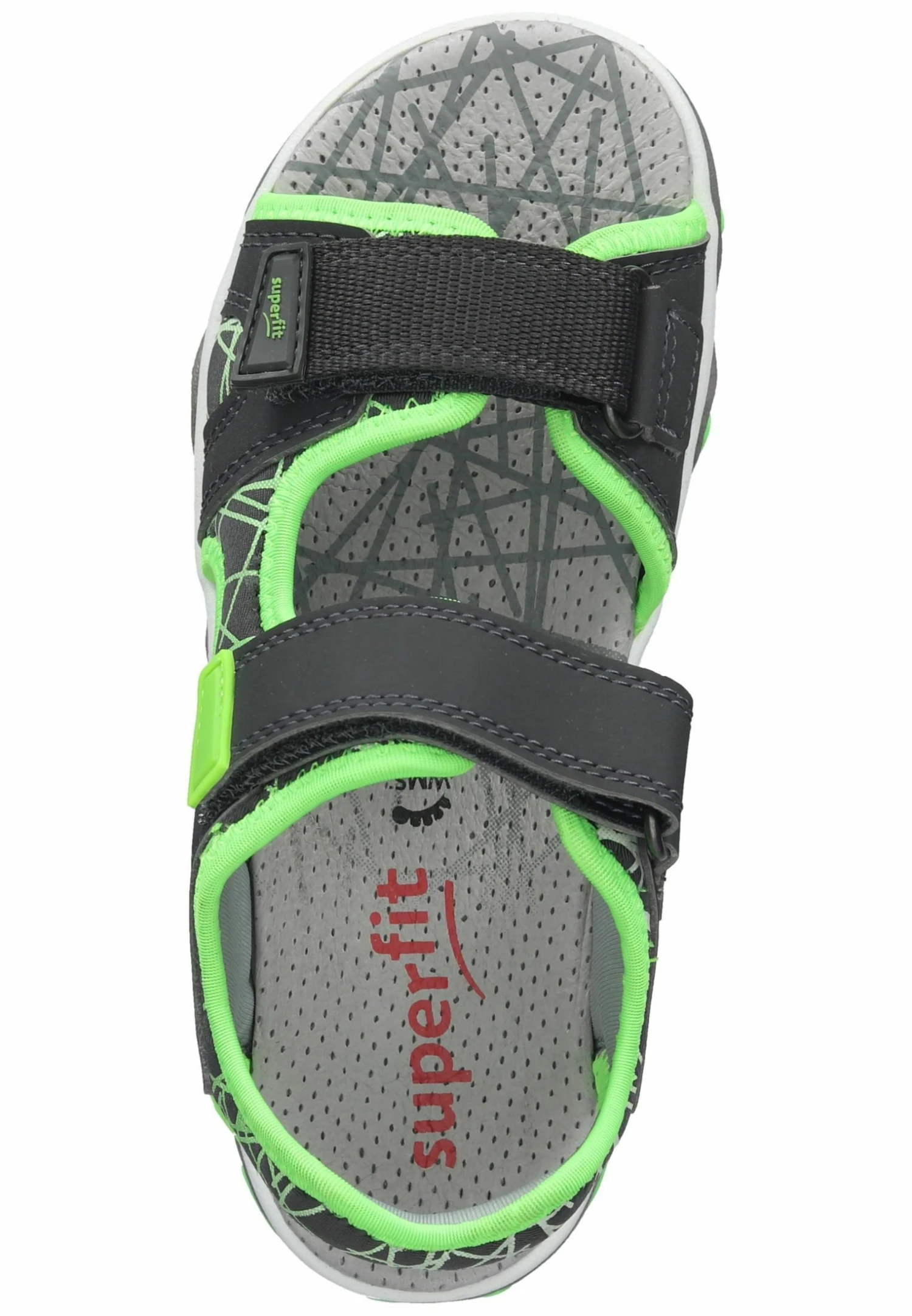 Superfit Outdoorsandalen - Grau Hellgrün 5 Superfit Outdoorsandalen - Grau Hellgrün - Afbeelding 3