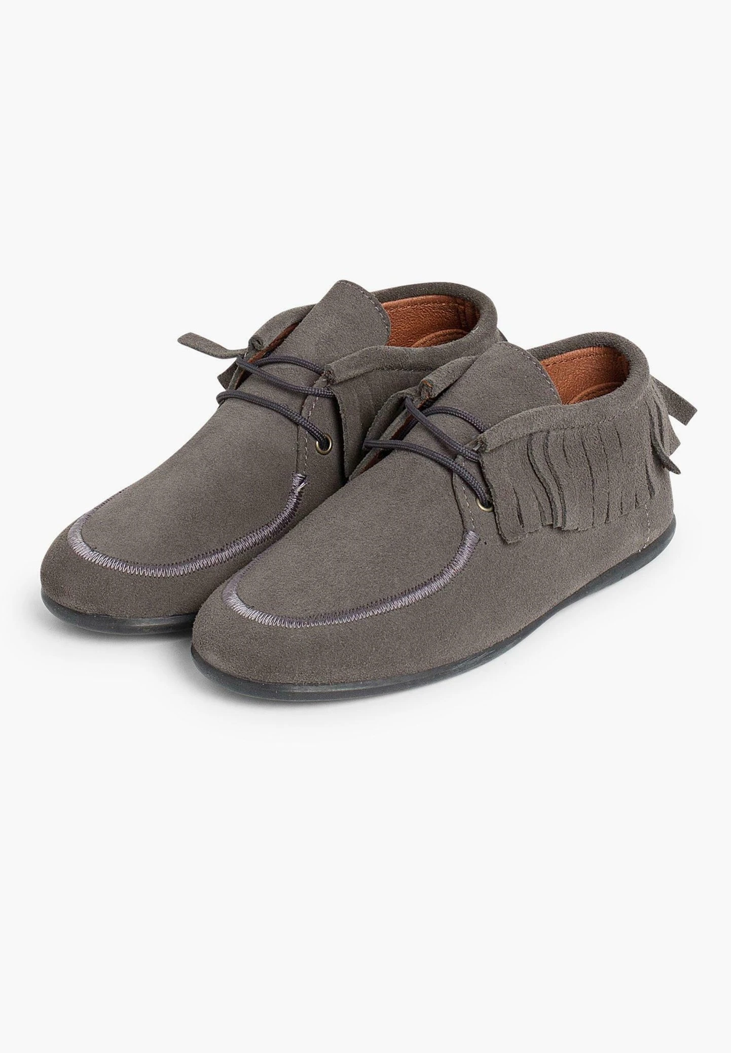 Veterboots - Gris 4 Veterboots - Gris - Afbeelding 2