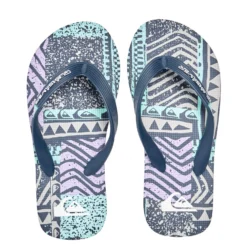 Quiksilver Molokai - Teenslippers - Black Black Grey -Stijl Schoen Verkoopwinkel 6f91843b9b014d87a99aceeea2200123