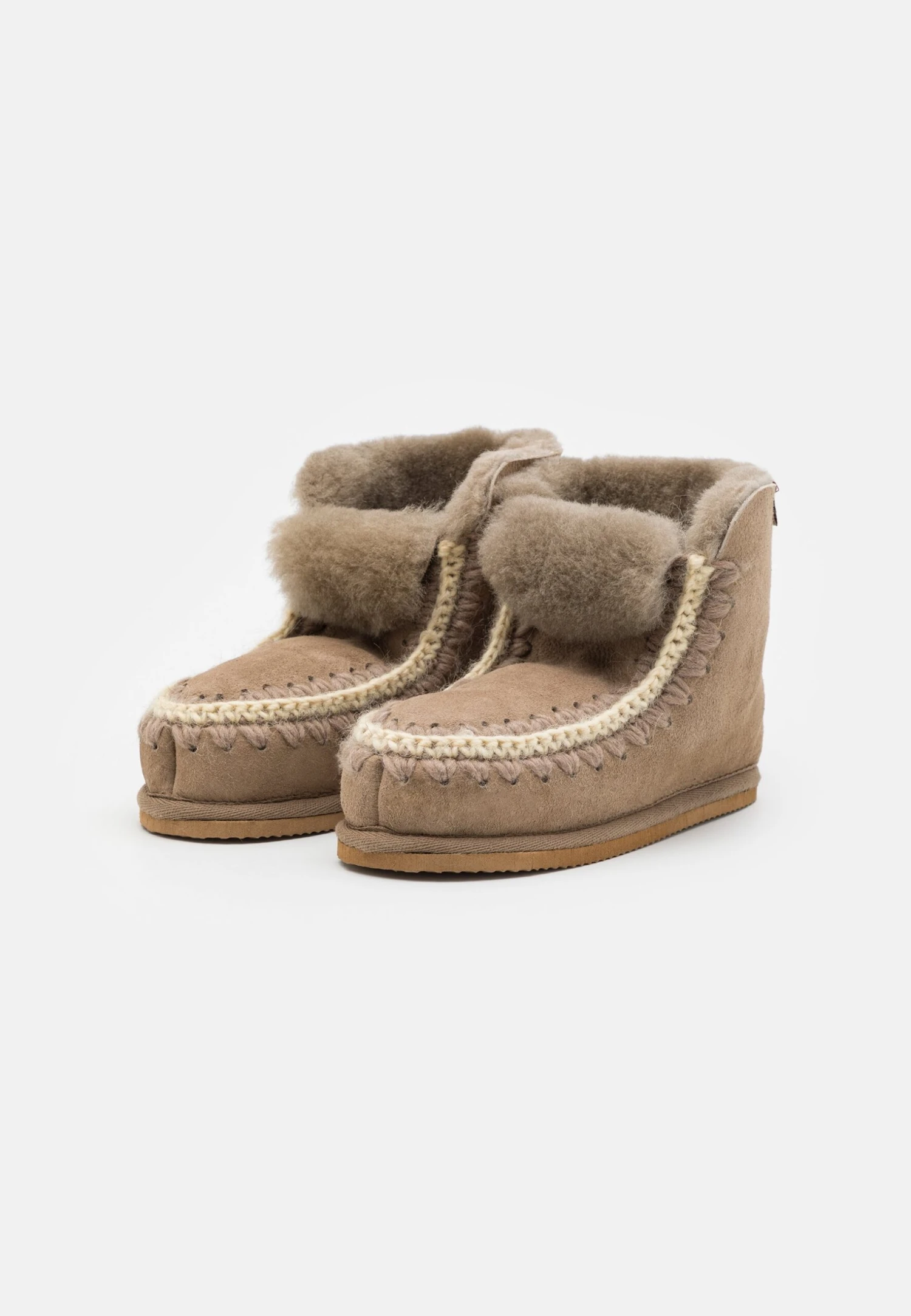 Shepherd Pia Unisex - Pantoffels - Stone 4 Shepherd Pia Unisex - Pantoffels - Stone - Afbeelding 2
