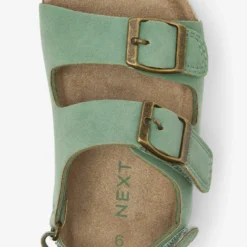 Next Cushioned Footbed Double Buckle Touch Fastening - Sandalen - Sage Green -Stijl Schoen Verkoopwinkel 749eb08a3cb74f6da858e25feb2235ff scaled