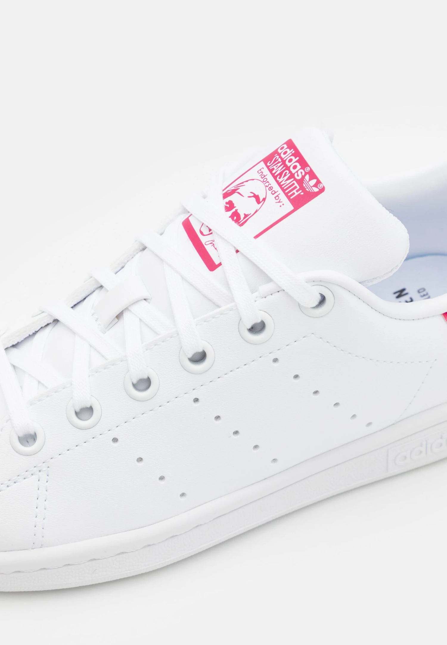 Adidas Originals Stan Smith Unisex - Sneakers Laag - Footwear White/Bold Pink 8 Adidas Originals Stan Smith Unisex - Sneakers Laag - Footwear White/Bold Pink - Afbeelding 6