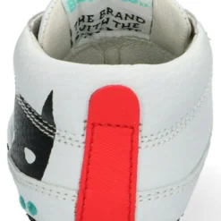 Zukke Zacht - Sneakers Hoog - White/Black -Stijl Schoen Verkoopwinkel 7c91302b91834cb284abf4f454fa75ae