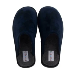De Tejido Suave - Pantoffels - Azul Marino -Stijl Schoen Verkoopwinkel 8045a1f9360842ad89bdc605120253af scaled