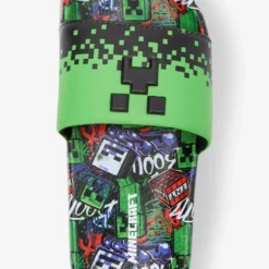 Next Badslippers - Black Green Minecraft -Stijl Schoen Verkoopwinkel 89f0a1a39bf34d888b52269c065660e3 scaled