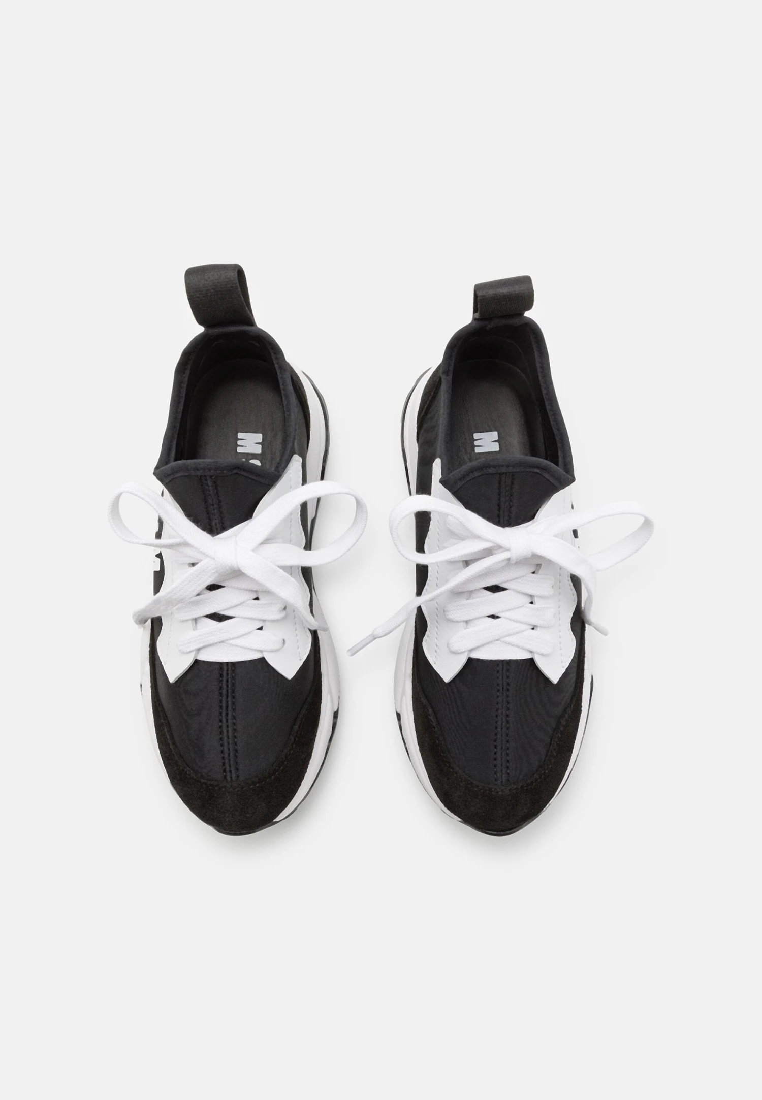 MSGM Unisex - Sneakers Laag - Black/White 6 MSGM Unisex - Sneakers Laag - Black/White - Afbeelding 4