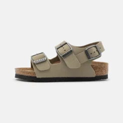 Birkenstock Milano Kids Earthy Unisex - Sandalen - Faded Khaki