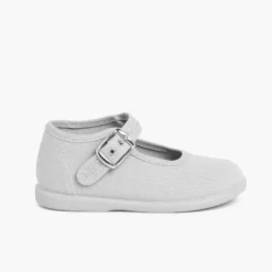 Tela Hebilla - Babyschoenen - Gris