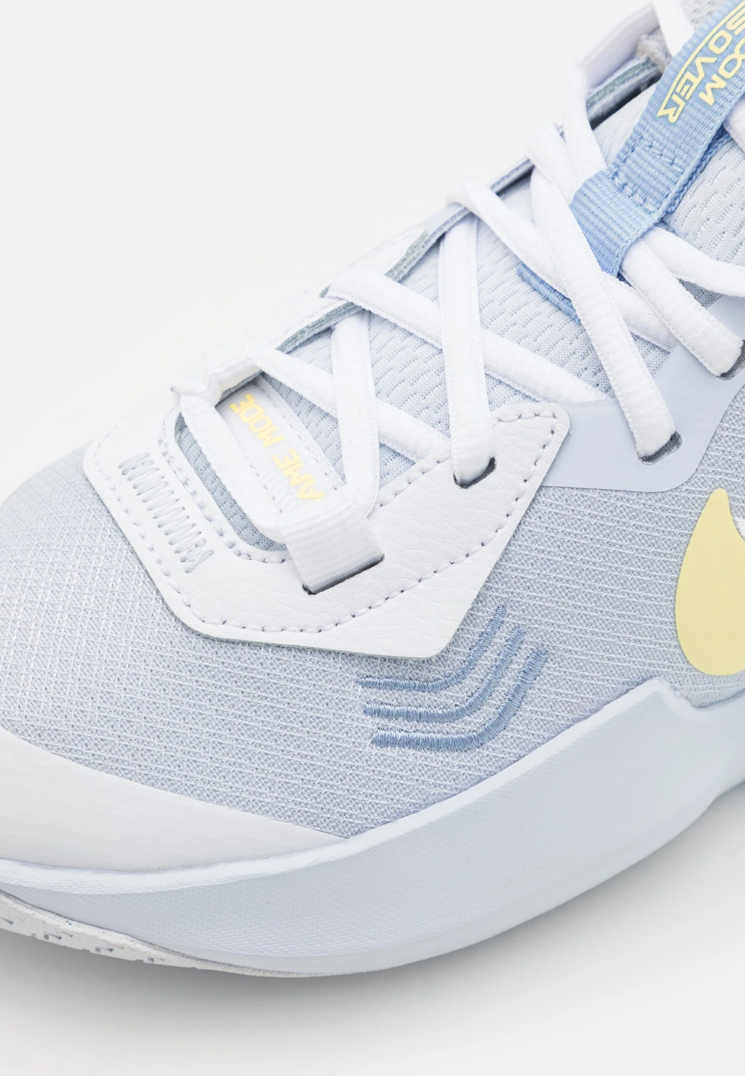 Nike Performance Air Zoom Crossover Unisex - Basketbalschoenen - Football Grey/Citron Tint/White 8 Nike Performance Air Zoom Crossover Unisex - Basketbalschoenen - Football Grey/Citron Tint/White - Afbeelding 6