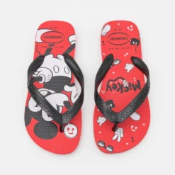 Havaianas Disney Unisex - Teensandalen - Ruby Red/Black