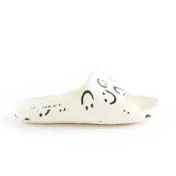 Next Lightweight Standard - Badslippers - Cream Smiley Face