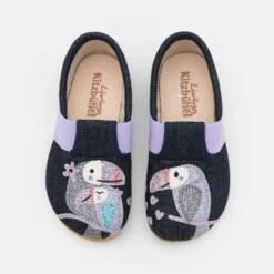 Living Kitzbühel T-Modell Papagei - Pantoffels - Nachtblau