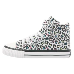 British Knights Dee - Sneakers Hoog - Colourful Leopard