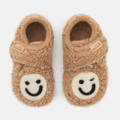 Living Kitzbühel Babyklett Smiley Unisex - Pantoffels - Camel -Stijl Schoen Verkoopwinkel aefb8046586c4524b8d31b592e76a5fc scaled