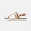 MICHAEL KORS KIDS Roxanne - Sandalen - Vanilla/Luggage -Stijl Schoen Verkoopwinkel afed1fdb1ab845a4ad43801532532617 scaled