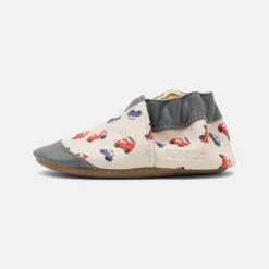 ROBEEZ Super Cars - Babyschoenen - Beige Clair/Gris Fonce