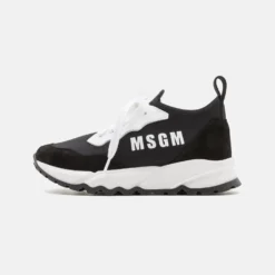 MSGM Unisex - Sneakers Laag - Black/White