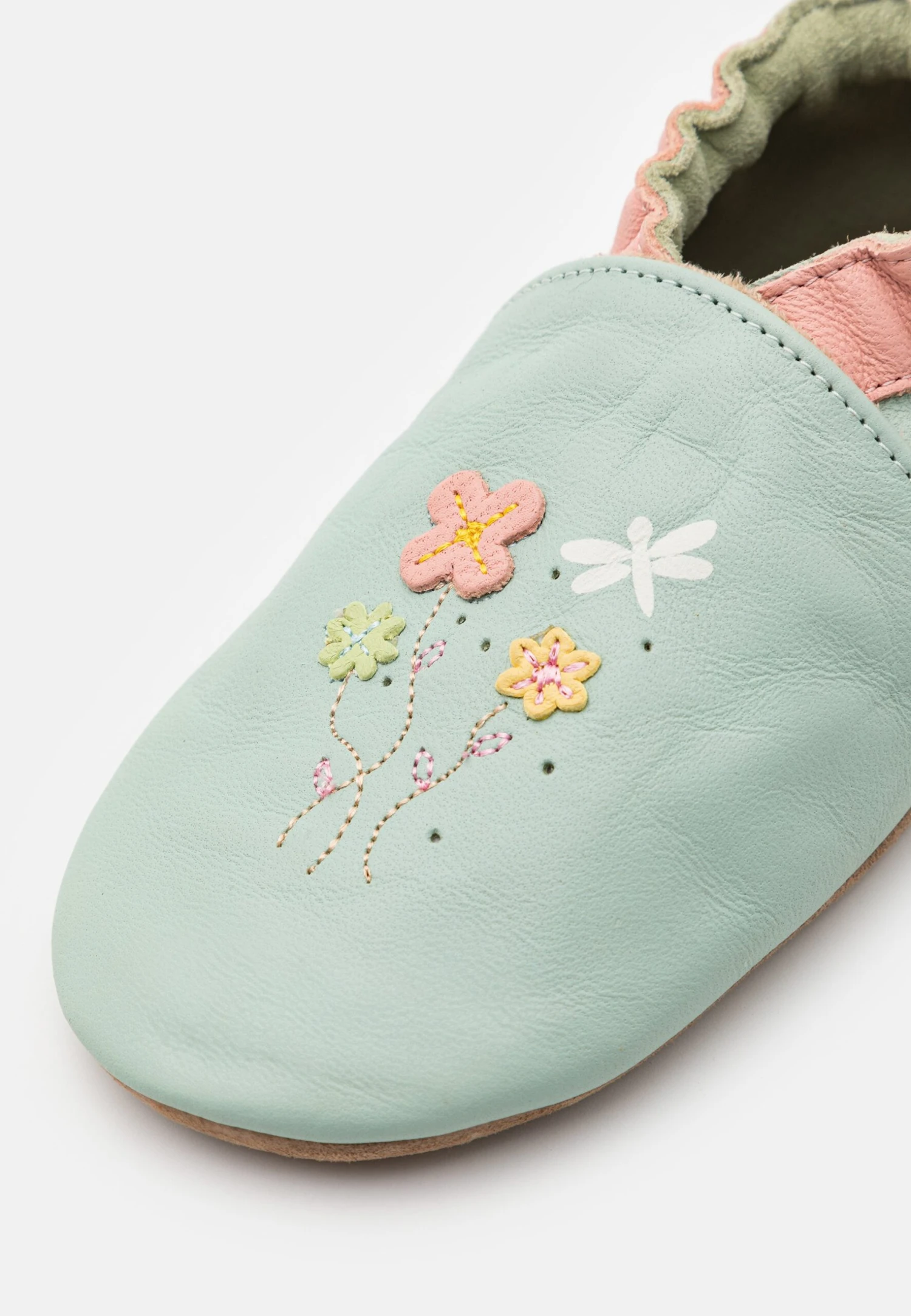 ROBEEZ Spring Time - Geboortegeschenk - Vert/Aqua 8 ROBEEZ Spring Time - Geboortegeschenk - Vert/Aqua - Afbeelding 6